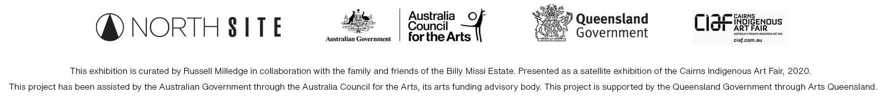 Australia Council Arts Queensland logos