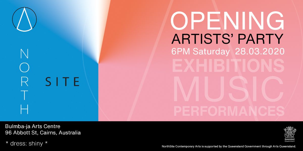 NorthSite Opening Artists Party Invite