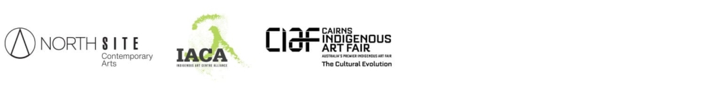 Logo for NorthSite Contemporary Arts, IACA and CIAF