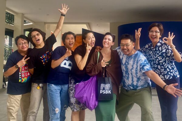 Ashleigh Campbell at PSBK Artspace, Yogyakarta, Indonesia