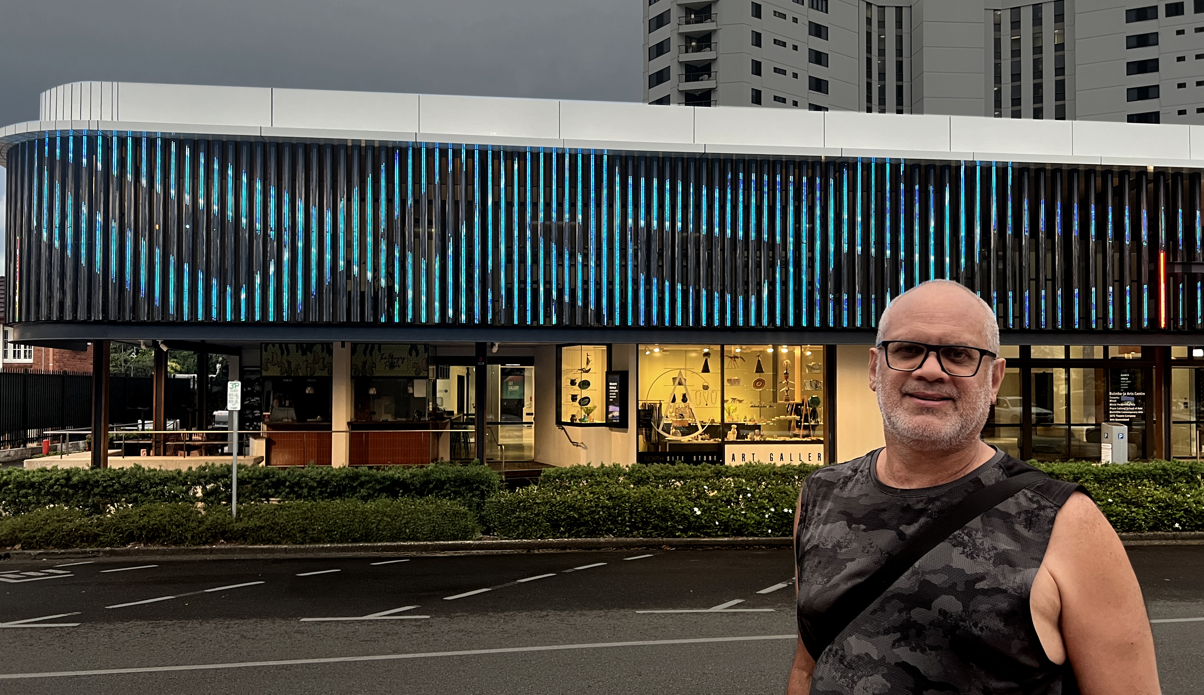 Zane Saunders outside Bulmba-Ja